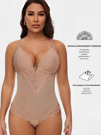 Body Gainant Dentelle - Roze®