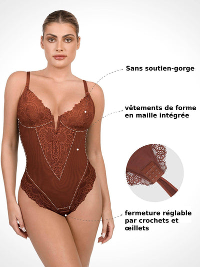 Body Gainant Dentelle - Roze®